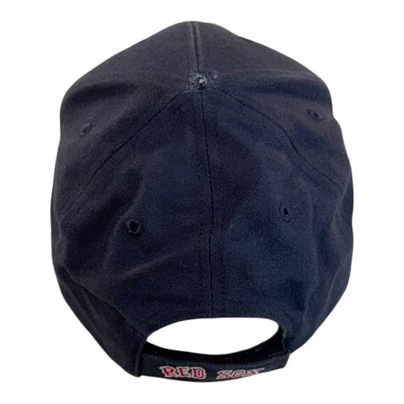 Boston Red Sox 47 Brand One Size Strapback MLB Hat Navy Baseball Cap Embroidered - Picture 10 of 11